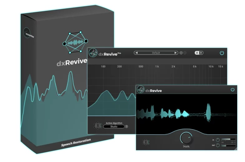 房混-人声降噪和恢复增强工具 Accentize dxRevive Pro v1.2.2 WIN-乐声音频-资源网