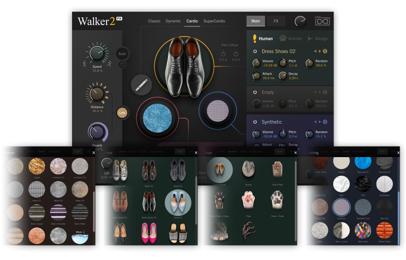 UVI Soundbank Whoosh FX、脚步声 – UVI Walker 2、开关门-乐声音频-资源网