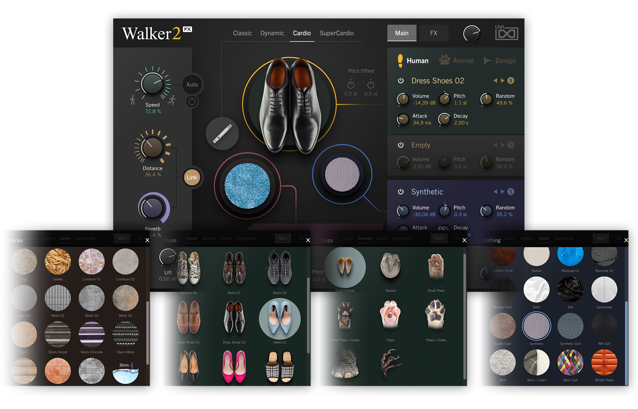 UVI Soundbank Whoosh FX、脚步声 – UVI Walker 2、开关门-乐声音频-资源网