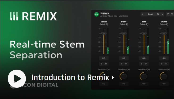 声部分离混音 – Acon Digital Remix v1.0.2 WIN-乐声音频-资源网