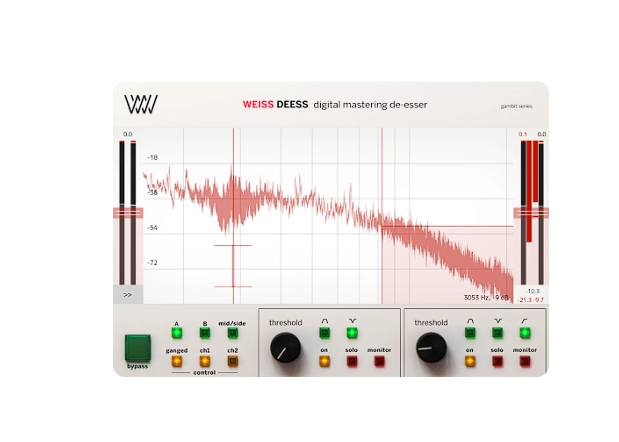 消齿音插件 – Softube Weiss Deess v2.5.9 [WiN]-乐声音频-资源网