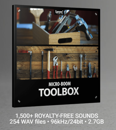 工具音效 – Boom Library Toolbox WAV-1,63 GB-已翻译中文-乐声音频-资源网