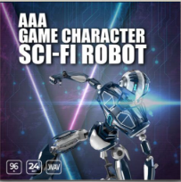 游戏角色科幻机器人音效 – Epic Stock Media AAA Game Character Sci Fi Robot [WAV]228 MB-已翻译中文-乐声音频-资源网