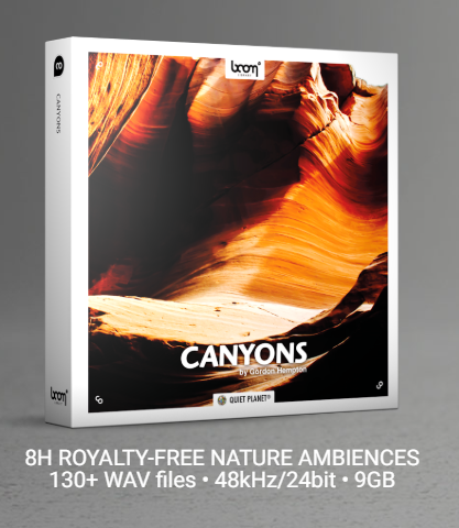 峡谷环绕音效 – Boom Library Canyons Surround Edition WAV24-bit / 48 kHz – 17,08 GB-乐声音频-资源网