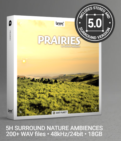 草原3D音效 – Boom Library Prairies Surround Edition WAV-24-bit / 48 kHz – 10,19 GB-乐声音频-资源网