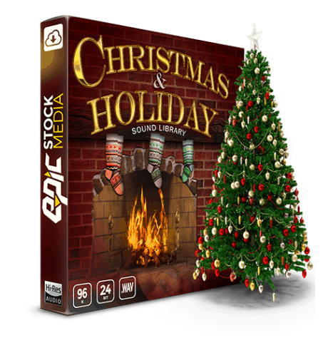 圣诞节音效 – Epic Stock Media Christmas and Holiday Sound Library WAV-DECiBEL-783.2MB 已翻译中文-乐声音频-资源网