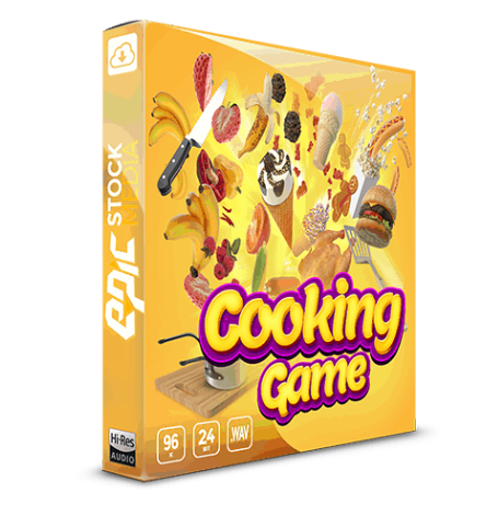 厨房类音效 – Epic Stock Media Cooking Game WAV-DECiBEL-669.7MB-已翻译中文-乐声音频-资源网