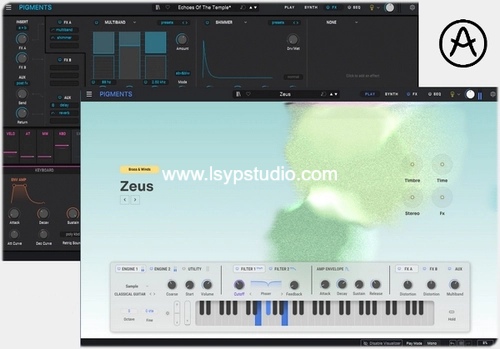 图片[1]-Arturia – Pigments v7.0.0 for WiN-乐声音频-资源网