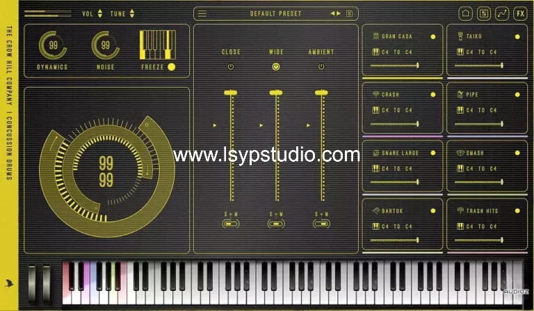 图片[1]-The Crow Hill Company – Concussion Drums v1.1.0 for WiN-乐声音频-资源网
