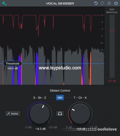 图片[1]-Antares Vocal De-Esser v1.0 [MacOSX]-乐声音频-资源网