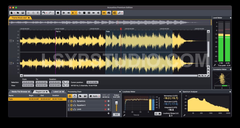 图片[1]-音频修复工具 Acon Digital Acoustica v7.7.8 / v7.7.1 [WiN, MacOSX]-乐声音频-资源网