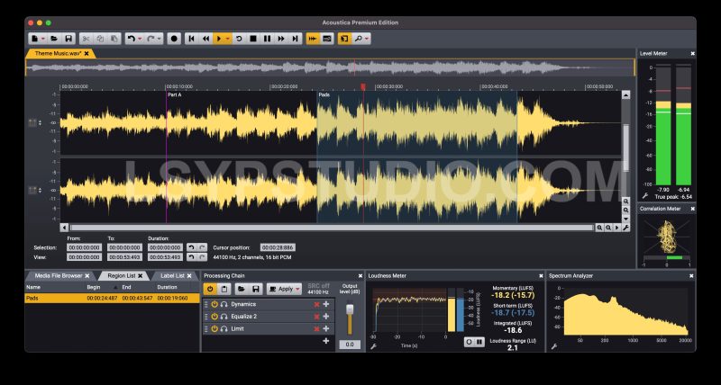 音频修复工具 Acon Digital Acoustica v7.7.8 / v7.7.1 [WiN, MacOSX]-乐声音频-资源网