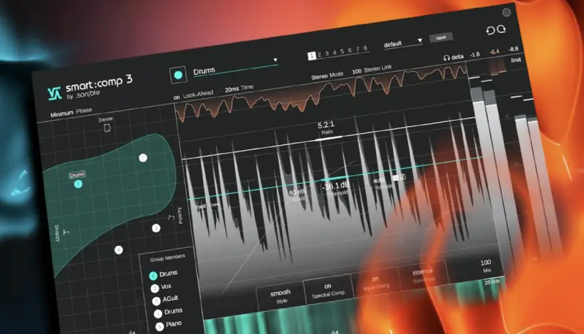 压缩器 Sonbile Smart Comp 3 v1.0.0 WIN-乐声音频-资源网