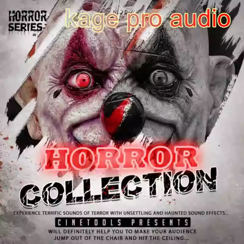 恐怖音效 – Cinetools Horror Collection WAV- 2.04 GB-乐声音频-资源网