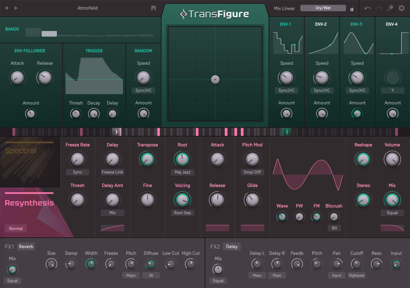 创意声音设计与实时音景塑造工具 Sugar Bytes Transfigure v1.0.0 [WiN, MacOSX]-乐声音频-资源网
