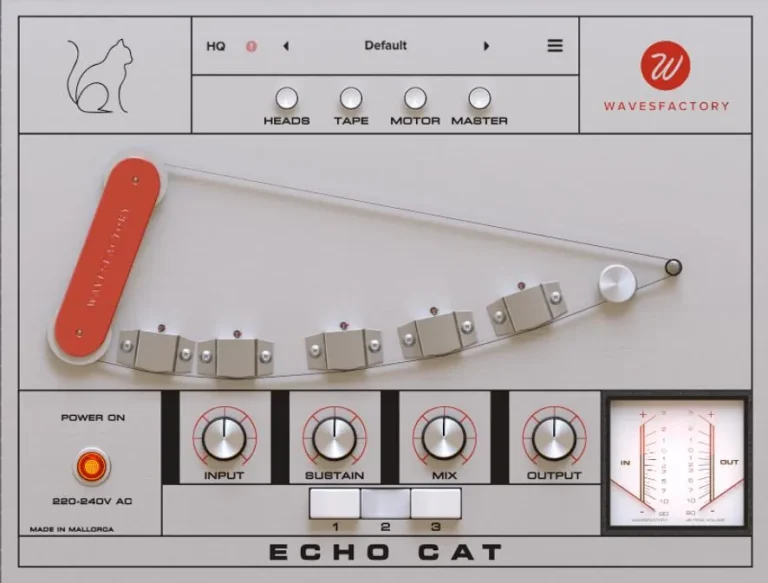Wavesfactory – Echo Cat v1.0.2 for WiN-乐声音频-资源网