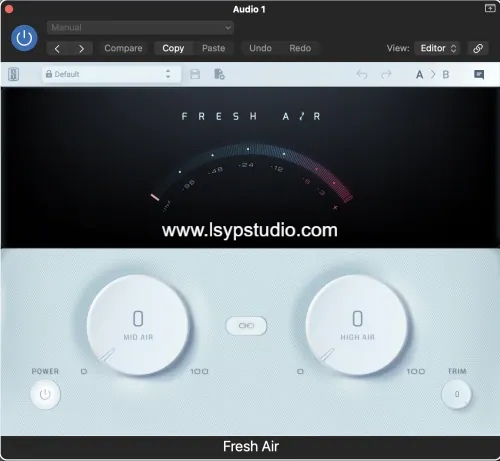 图片[1]-Slate Digital – Fresh Air 1.0.9 for MAC-乐声音频-资源网