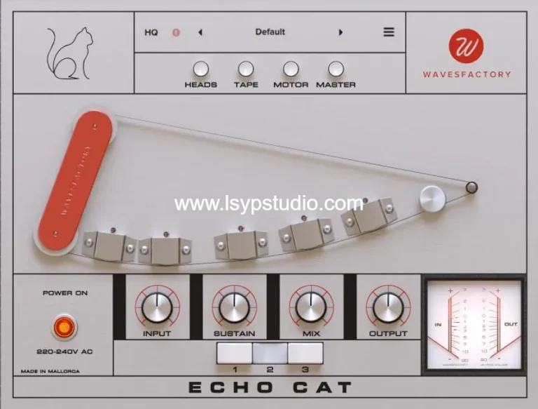 图片[1]-Wavesfactory – Echo Cat v1.0.2 for WiN-乐声音频-资源网