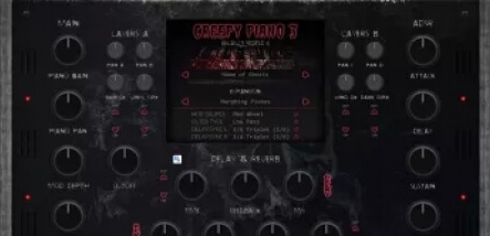 惊悚钢琴3 Electronik Sound Lab CREEPY PIANO 3 [WiN, MacOSX]-乐声音频-资源网