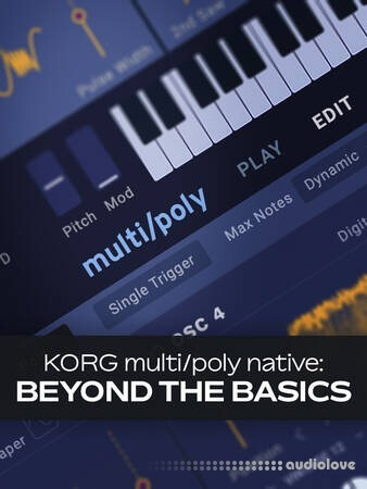 《KORG multi/poly native：进阶应用指南》Groove3 KORG multi Poly Native Beyond the Basics [TUTORiAL]-乐声音频-资源网