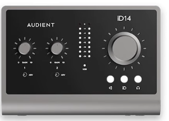 老款Audient iD14 声卡跳线教程-乐声音频-资源网