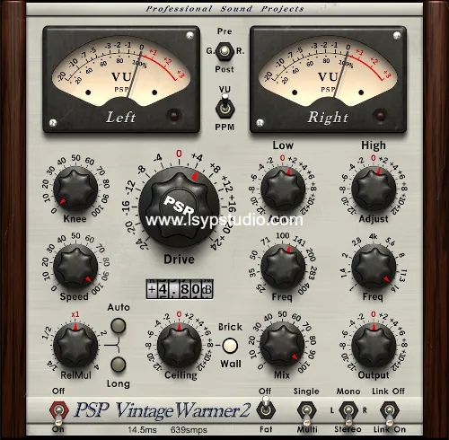 图片[1]-PSPaudioware – PSP VintageWarmer2 v2.10.6 for WiN-乐声音频-资源网