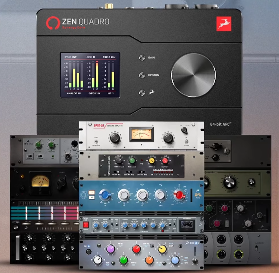 Antelope羚羊zen Go-声卡跳线教程图-乐声音频-资源网