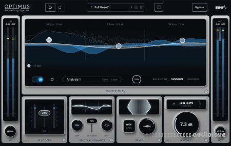 人工智能母带处理SSG Audio Optimus v1.5.143  MacOSX-乐声音频-资源网