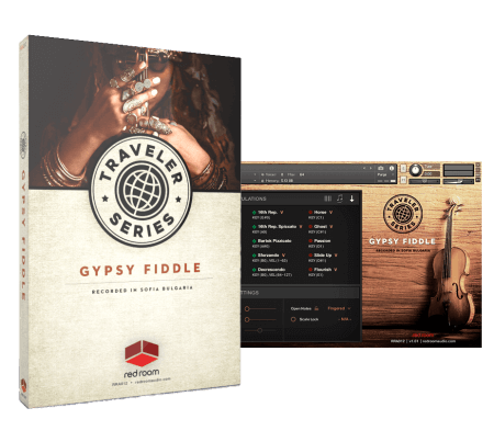 吉普赛小提琴 Red Room Audio Traveler Series Gypsy Fiddle [KONTAKT]-乐声音频-资源网