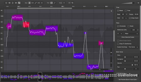 人声校正处理插件 DoublePi Technologies Vovious v1.0.5 MacOS-乐声音频-资源网