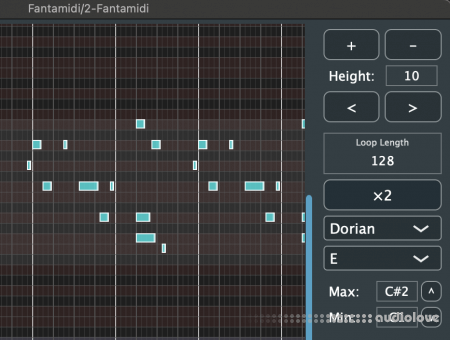 MIDI随机生成步进音序器和合成器插件 granvia Fantamidi 1.1.0 Win/MacOS-乐声音频-资源网