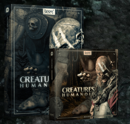 怪物野兽音效 – Boom Library Creatures Humanoid Designed WAV-乐声音频-资源网