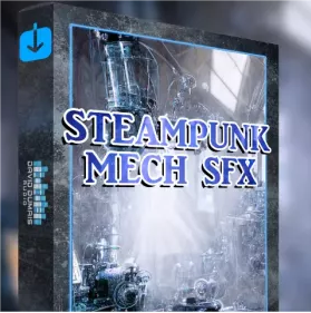 蒸汽朋克机械音效库 – David Dumais Audio Steampunk Mech SFX 24-bit / 96 kHz – 6,88 GB-乐声音频-资源网