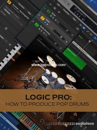 图片[1]-Groove3《Logic Pro：流行音乐鼓组制作方法》[教程] Groove3 Logic Pro How to Produce Pop Drums [TUTORiAL]-乐声音频-资源网