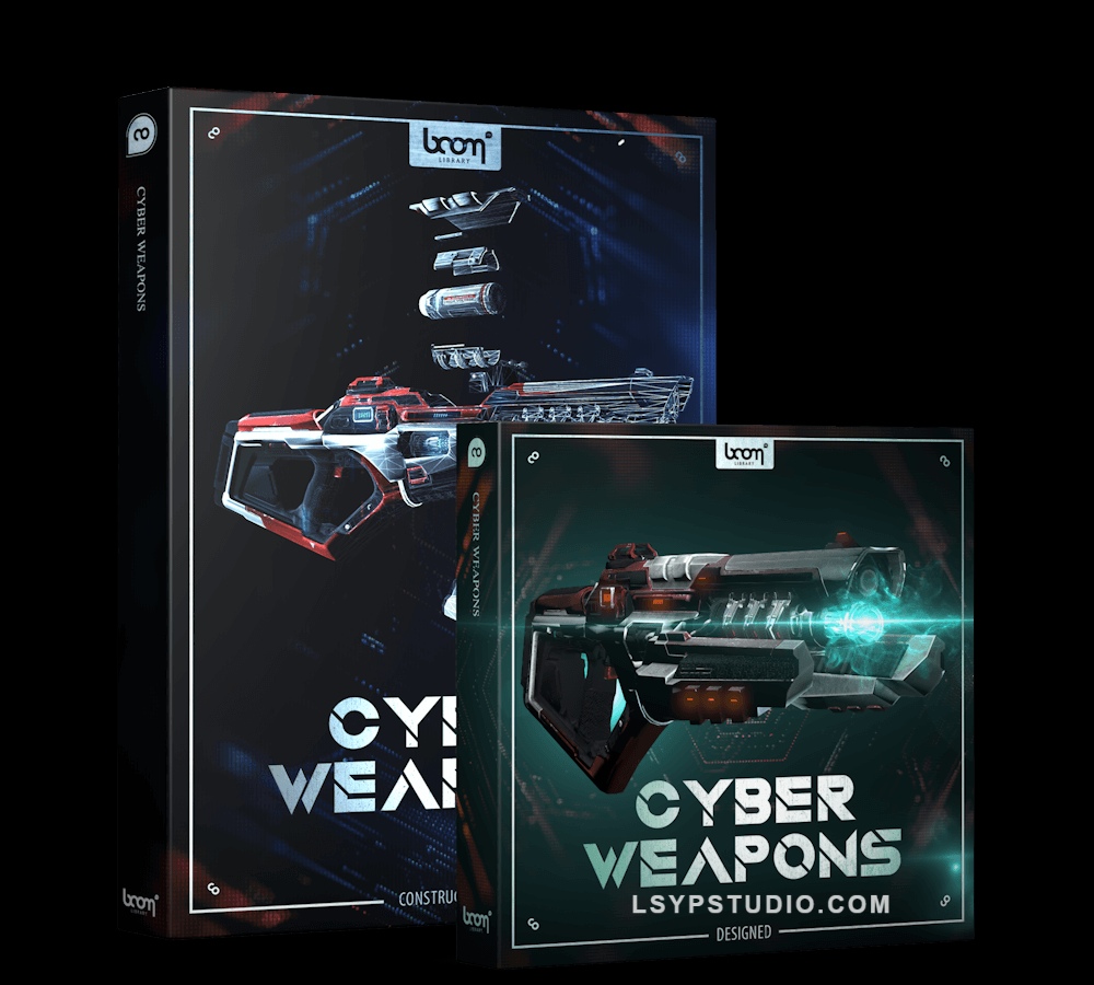 现代和科幻武器音效 – Boom Library Cyber Weapons Construction Kit WAV-乐声音频-资源网