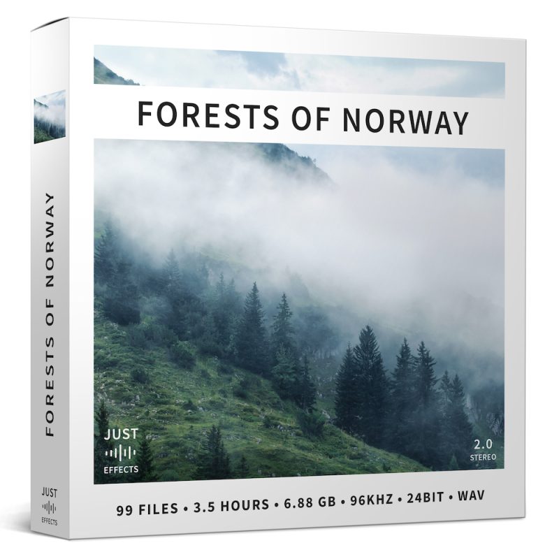 野生森林Just Sound Effects Forests of Norway Stereo WAV-乐声音频-资源网