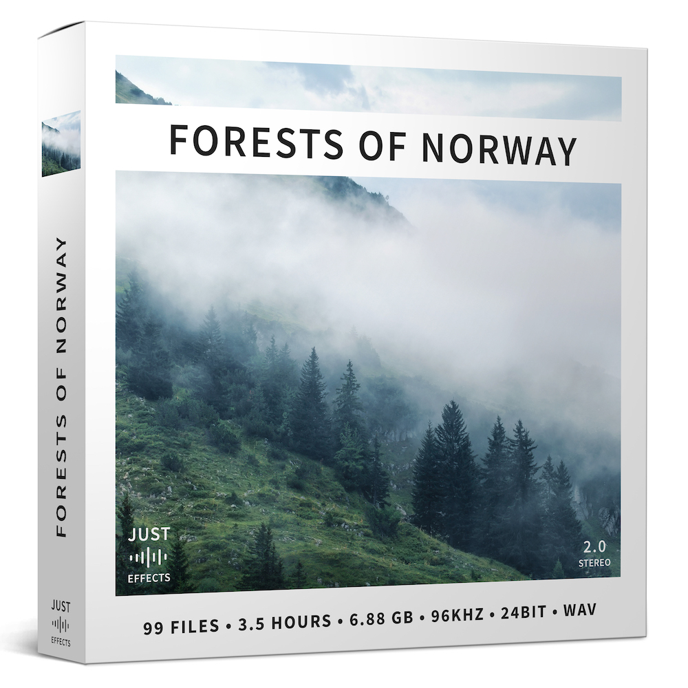野生森林Just Sound Effects Forests of Norway Stereo WAV-乐声音频-资源网