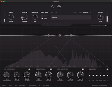 贝斯音色Neural DSP Parallax X v1.0.0 FIXED [WiN]-乐声音频-资源网