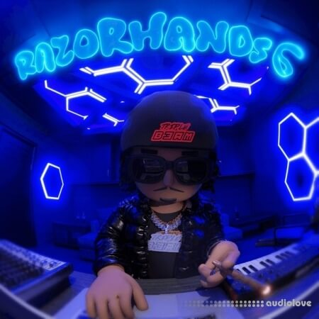 鼓组Deedotwill RAZORHANDS 6 Drum Kit [WAV]-乐声音频-资源网