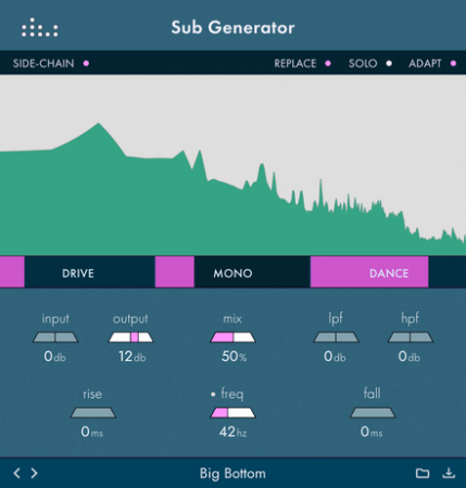 Sub低音发生器插件 Denise Audio Sub Generator 1.2.0 WIN-乐声音频-资源网