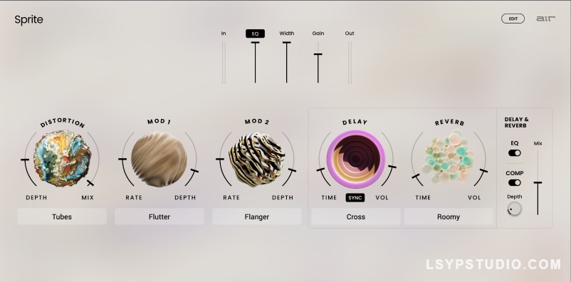 多效果插件 AIR Music Technology AIR Sprite v1.2.0.10 MacOS-乐声音频-资源网
