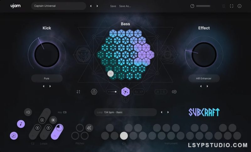终极低音乐器UJAM SUBCRAFT v1.1.0 [WiN]-乐声音频-资源网