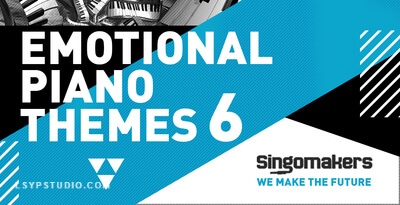 影视钢琴素材 – Singomakers Emotional Piano Themes Vol 6 WAV MiDi-乐声音频-资源网