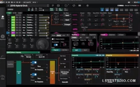 MONTAGE M 扩展软合成器插件 Yamaha Expanded Softsynth Plugin for MONTAGE M v3.0.1 MacOS-乐声音频-资源网