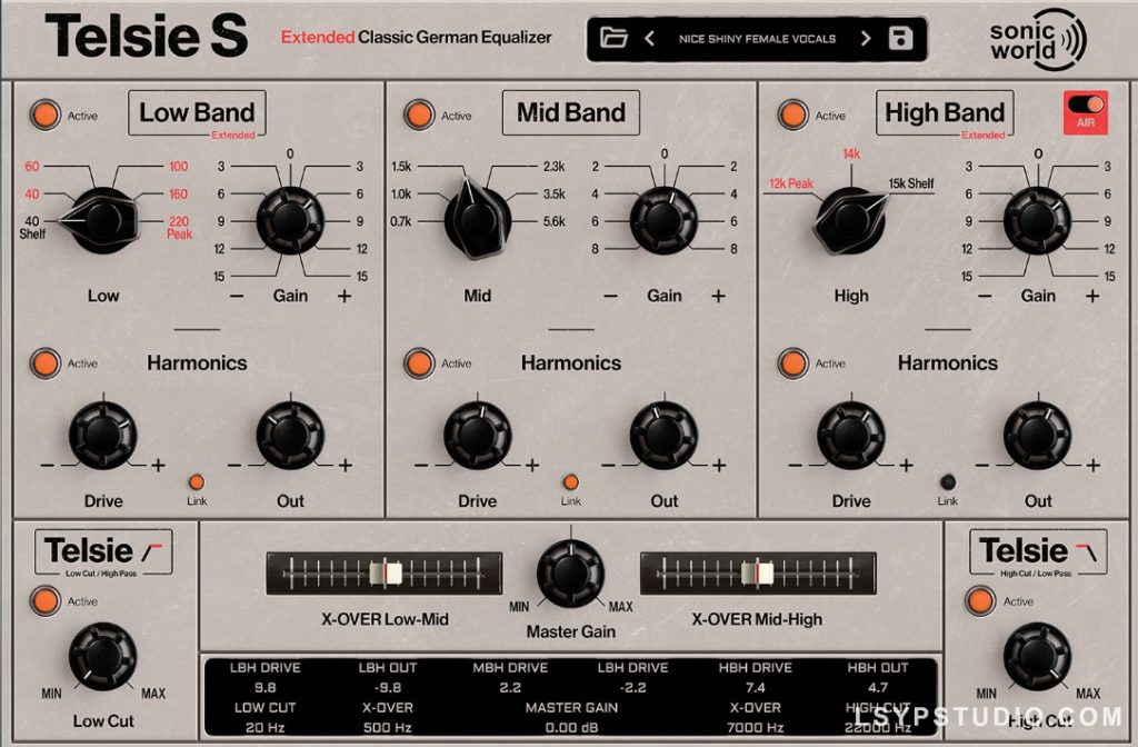 图片[1]-均衡器插件SonicWorld Telsie S v1.0.0 [WiN]-乐声音频-资源网