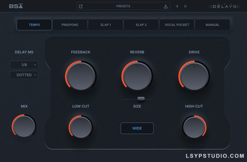 图片[1]-延迟插件Black Salt Audio BSA Delays v1.0.12 [WiN]-乐声音频-资源网