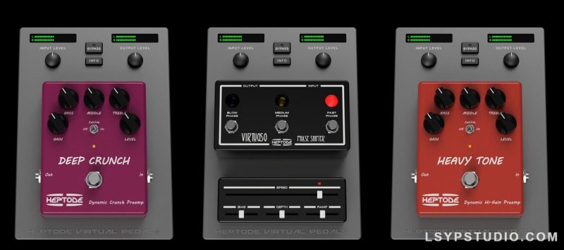 温暖的节奏音色Heptode Virtual Pedals v1.2.2 [WiN]-乐声音频-资源网