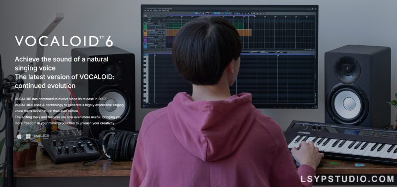 合成器Yamaha VOCALOID 6 v6.10.0 with Voicebanks [WiN]-乐声音频-资源网