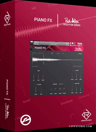 Rigid Audio Rick Allen Sculptor Series: Piano FX [KONTAKT]-乐声音频-资源网