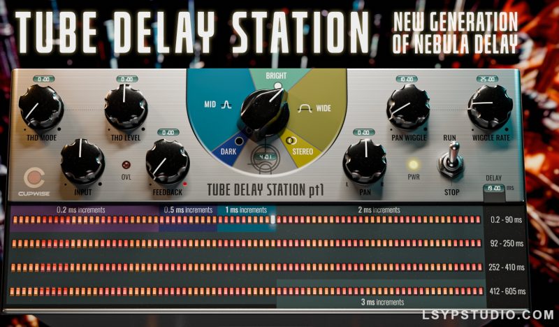 杯状管延迟站Cupwise Tube Delay Station [Nebula]-乐声音频-资源网